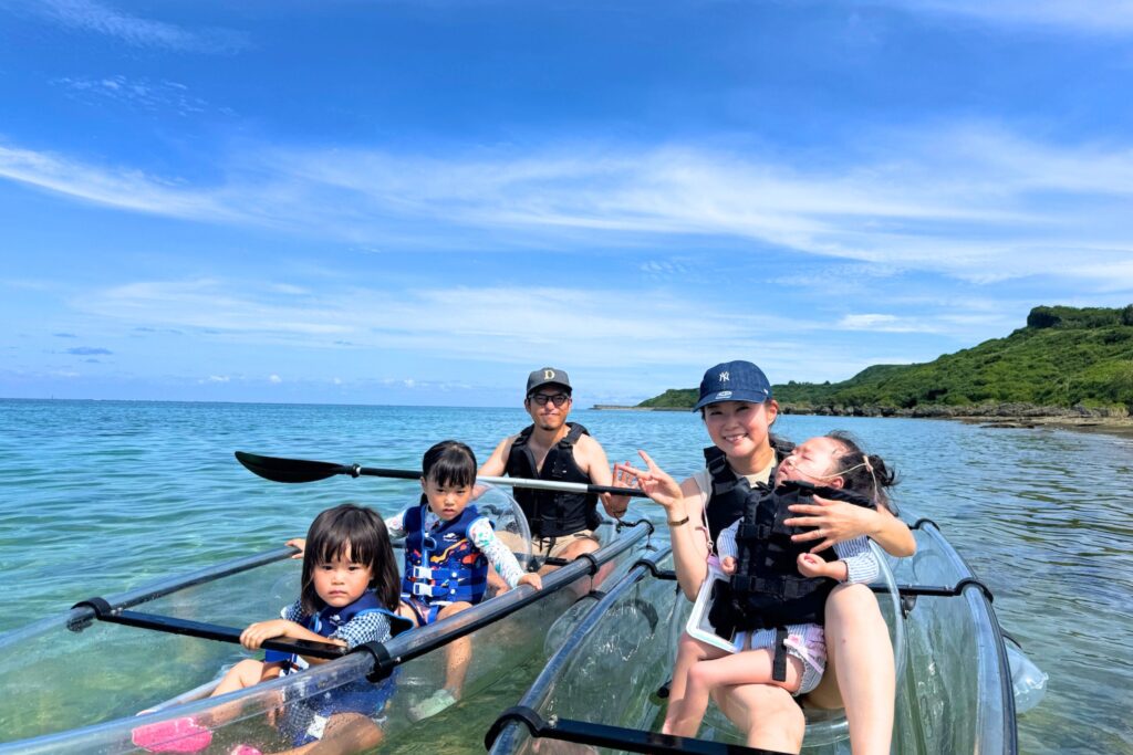 障害のある子供も楽しめるクリアカヤックツアー