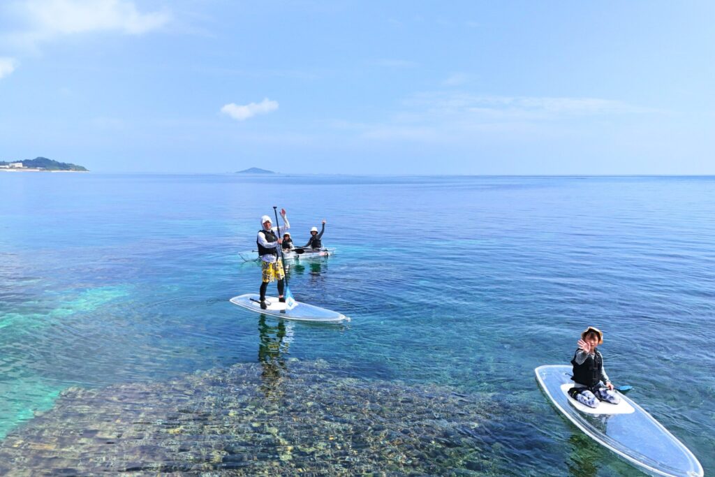 うみさんぽ、宮古島、クリアサップ、クリアカヤック