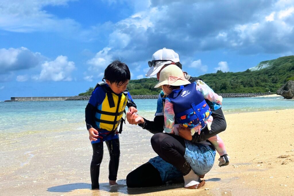 子連れ、未就学児、宮古島、プライベートビーチ、マリンアクティビティ