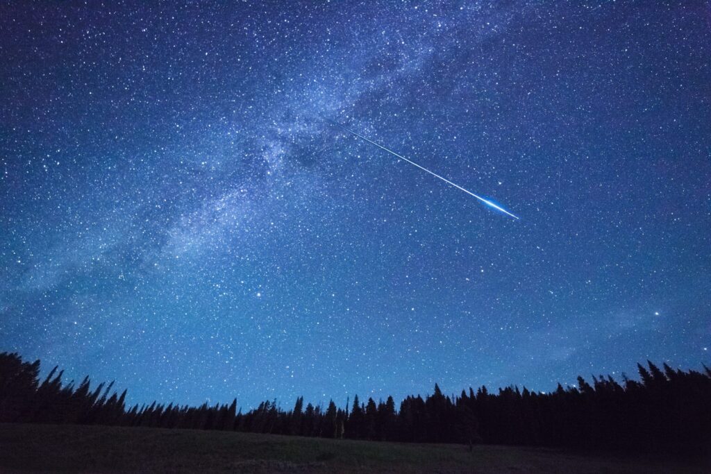 宮古島で見えるペルセウス座流星群