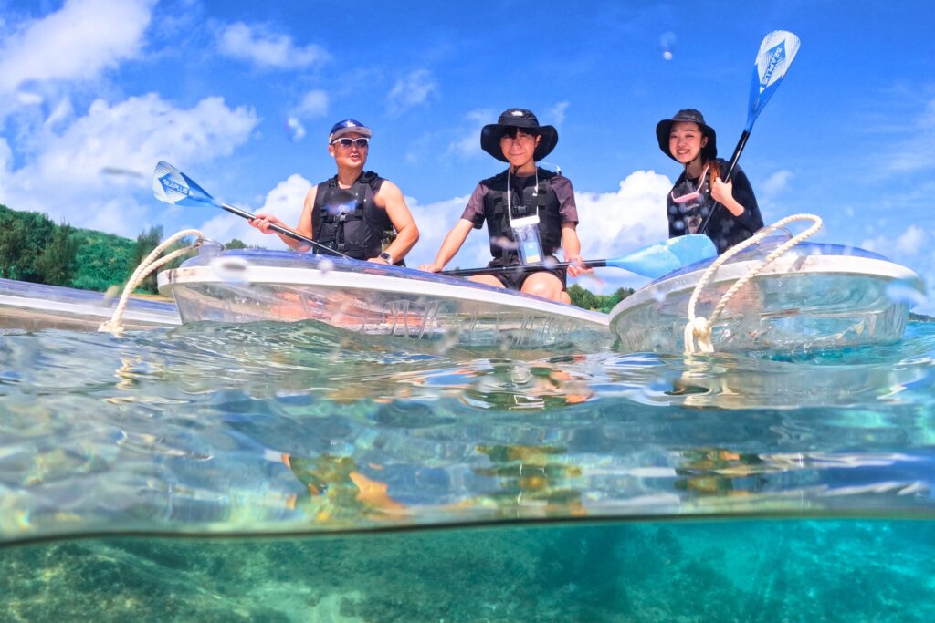 半水面、クリアサップ、宮古島、うみさんぽ