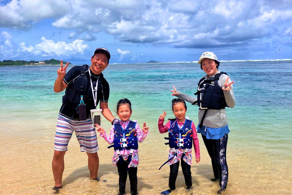 幻のビーチ､うみさんぽ､宮古島､家族