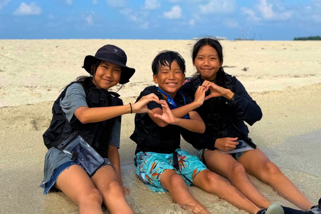 ユニの浜、子供、撮影、うみさんぽ