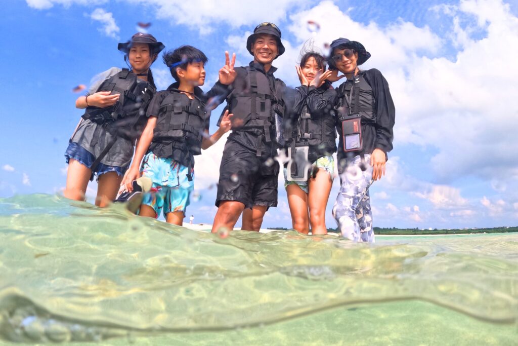 A様、記念撮影、ユニの浜、うみさんぽ