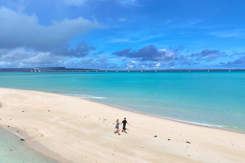 ユニの浜、ドローン、インスタ映え