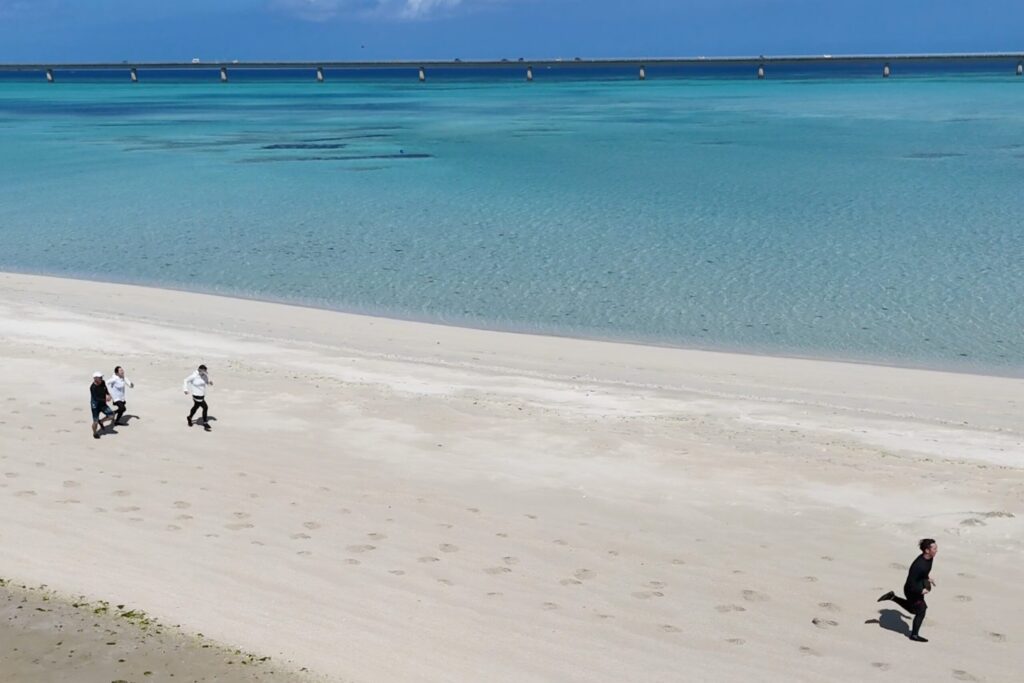 宮古島､ユニの浜､ドローン
