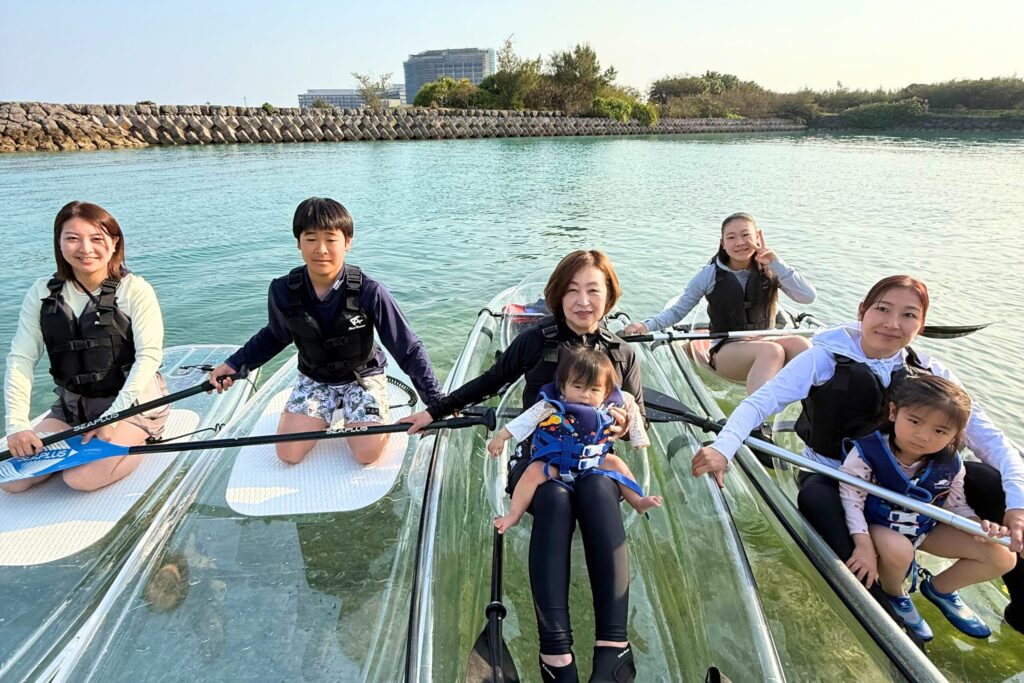 宮古島､三世代､クリアサップツアー､クリアカヤックツアー