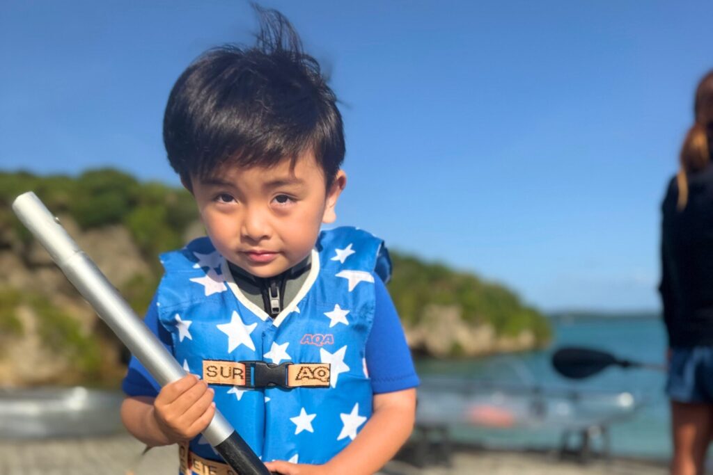 宮古島､クリアカヤック､うみさんぽ､子ども､かわいい