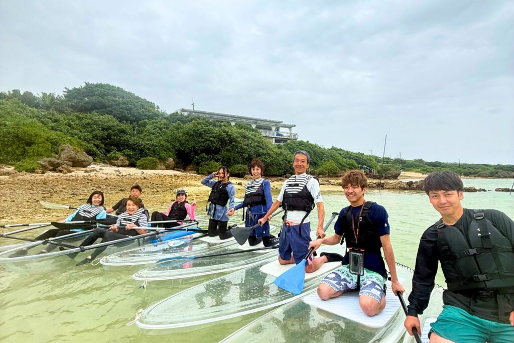 宮古島､クリアサップ､クリアカヤックツアー､貸し切り､インギャーマリンガーデン
