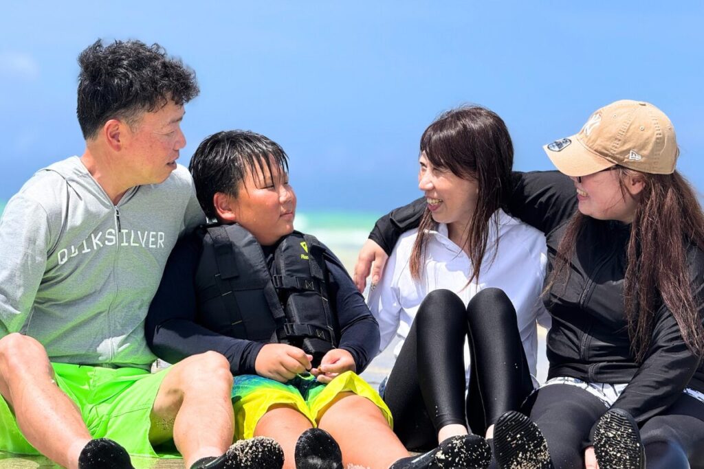 家族写真、思い出になる事間違いない一枚
