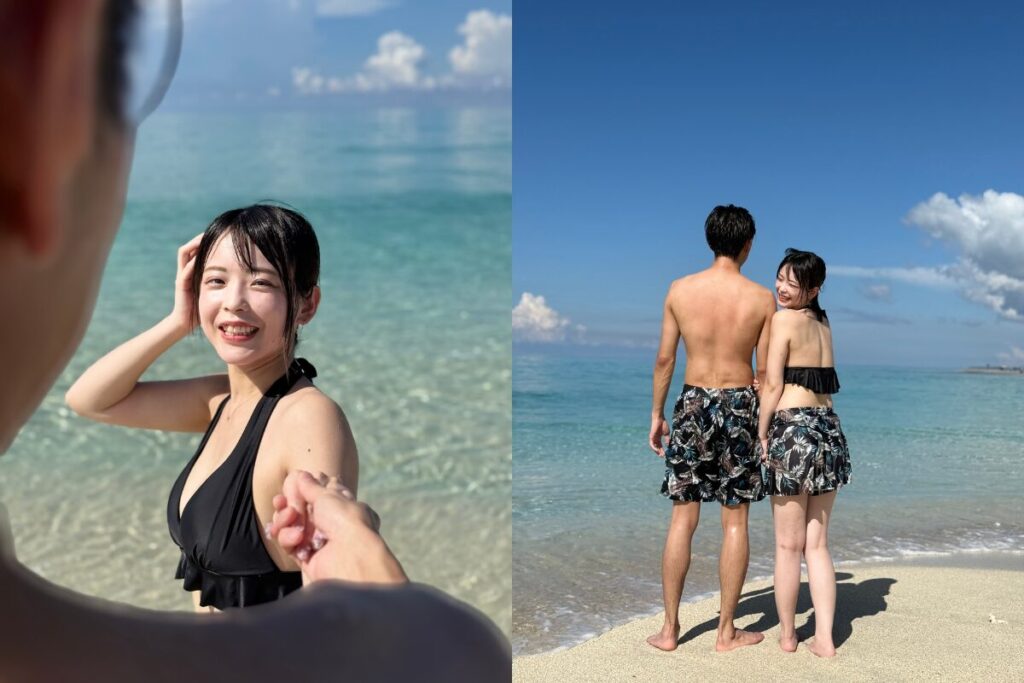 ゆかりさんがメインの撮影写真 笑顔がとっても素敵