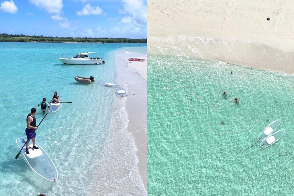 ユニの浜近くの写真 陸と海の境がとんでもなく美しい