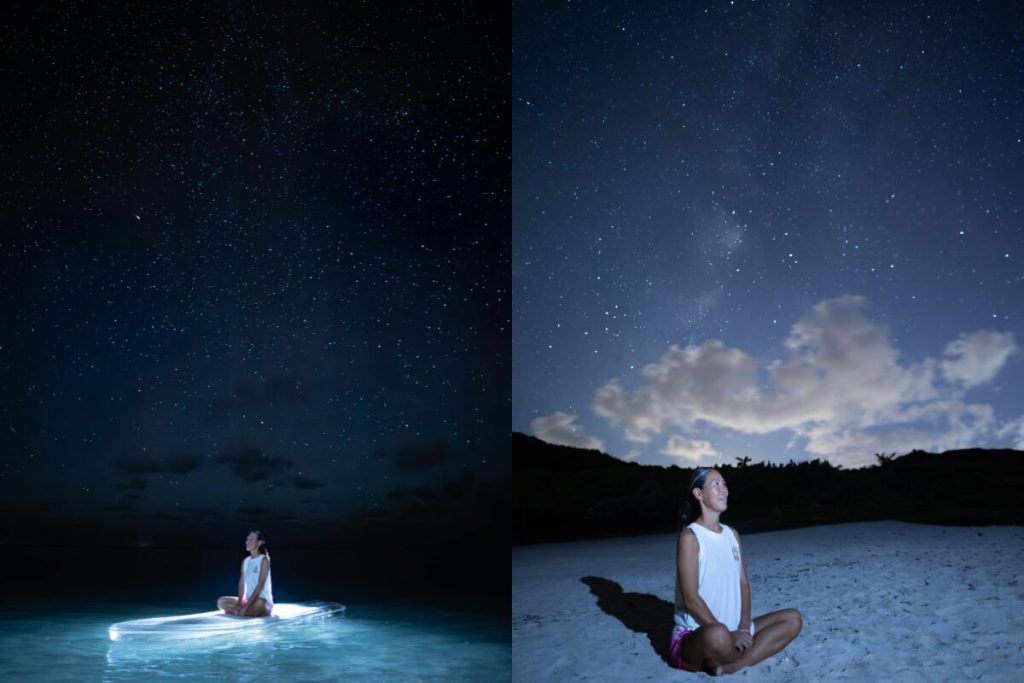 さつきさんご要望のあぐらショットを2枚