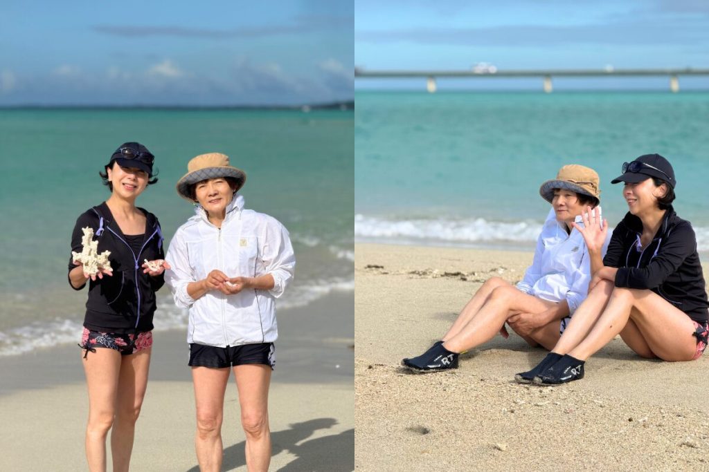 ニコニコのお二人のショット