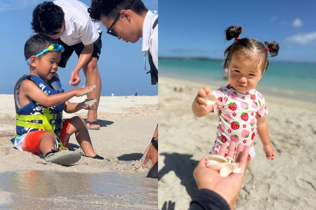 ニコニコの笑顔の子どもたち
