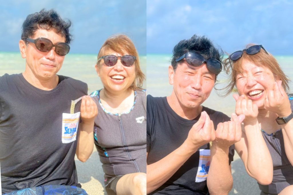 可愛いTシャツで記念撮影
いじられてもニッコニコの泰成さん